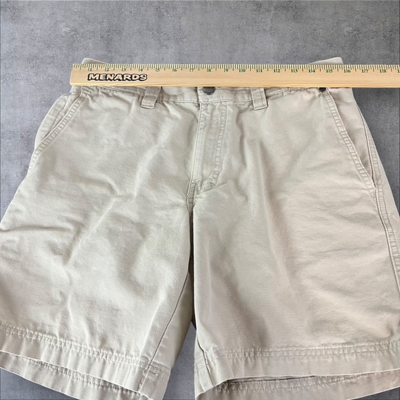 Columbia Sportswear Shorts Mens Size 32 Flat Front Pockets Khaki Cotton (467) - Picture 4 of 15